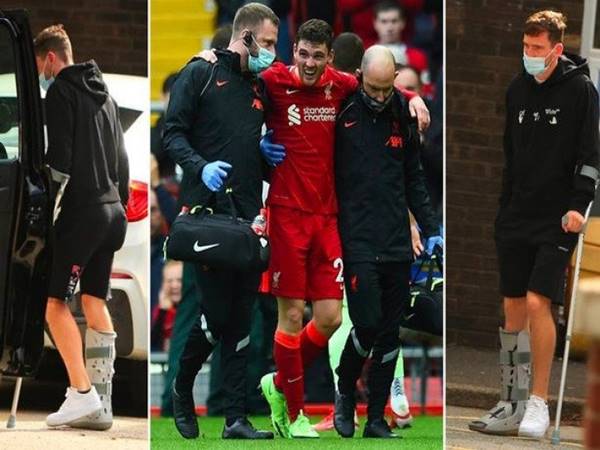 Bóng đá Quốc Tế 10/8: Andy Robertson bị tổn thương dây chằng Bóng đá Quốc Tế 10/8: Andy Robertson bị tổn thương dây chằng