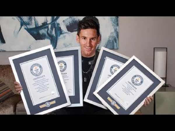 Điểm danh các kỷ lục Guinness đáng kinh ngạc của Messi Điểm danh các kỷ lục Guinness đáng kinh ngạc của Messi